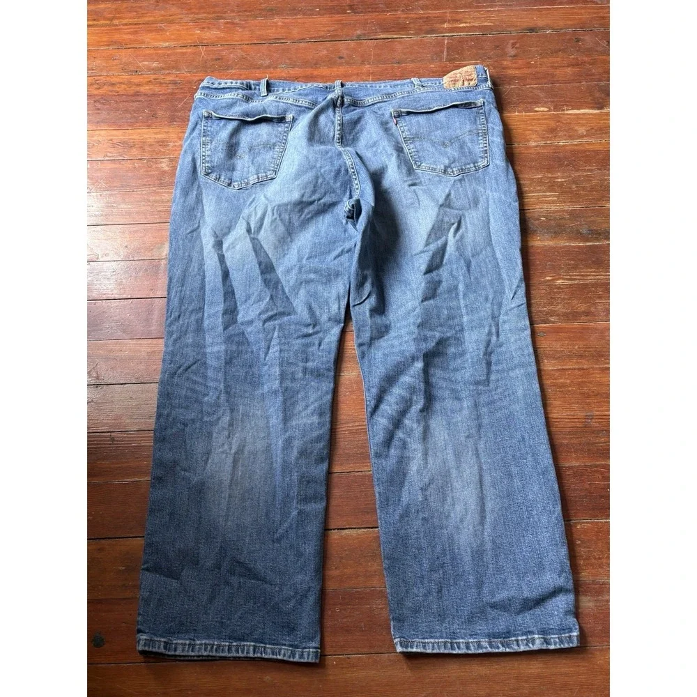 Levi's 559 Relaxed Straight Fit Jeans Blue Big & Tall Size 46x30